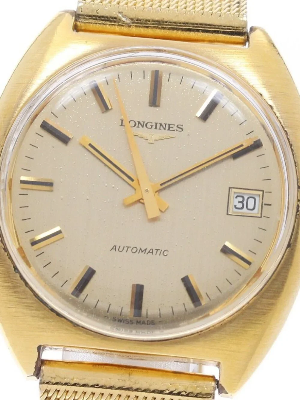 LONGINES Date cal.L633.1 gold Dial Automatic Men's Watch_964935